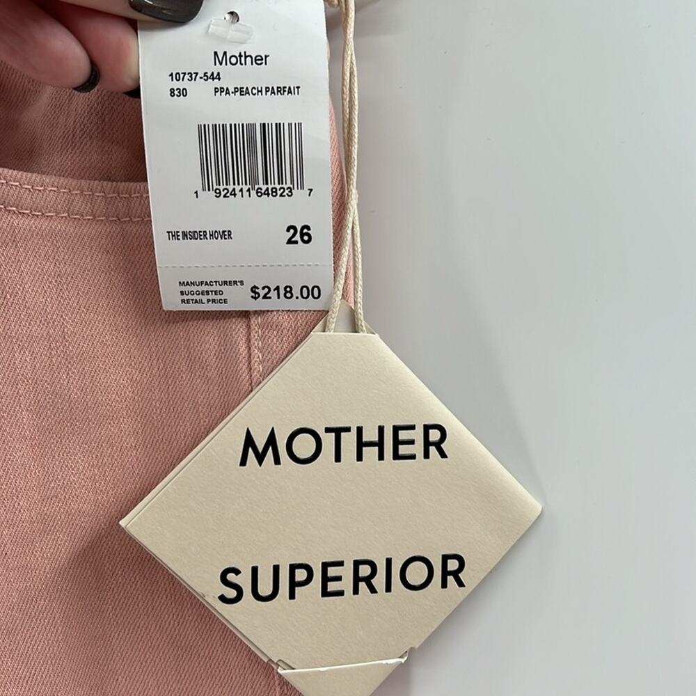 Mother Superior The Insider Hover Jeans - The Devil May Care - 26 - NWT - Picture 4 of 9